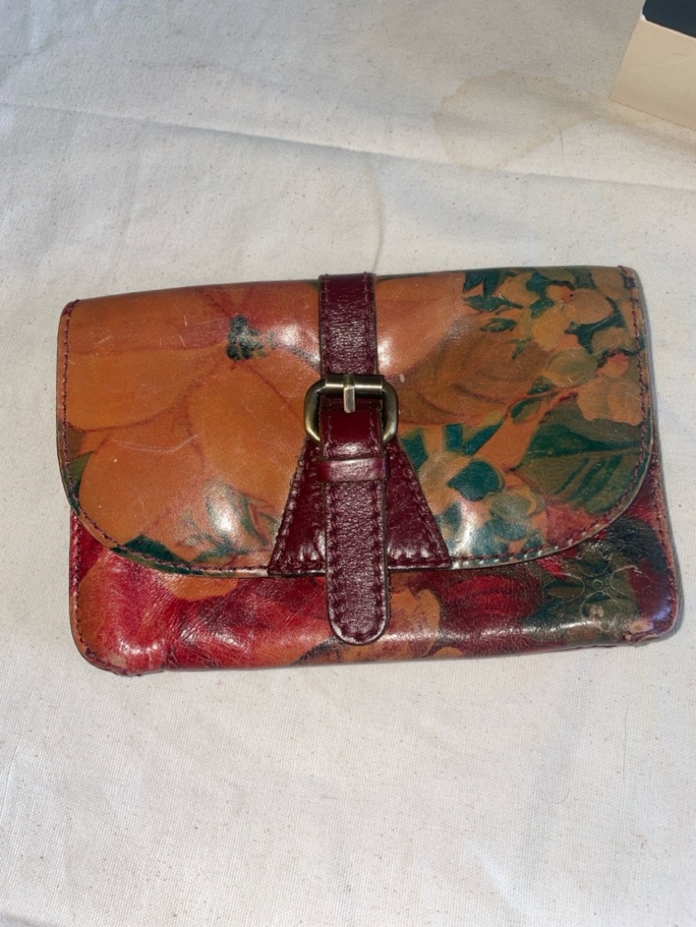 olorful floral wallet